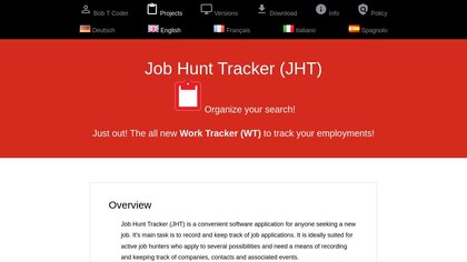 Job Hunt Tracker image