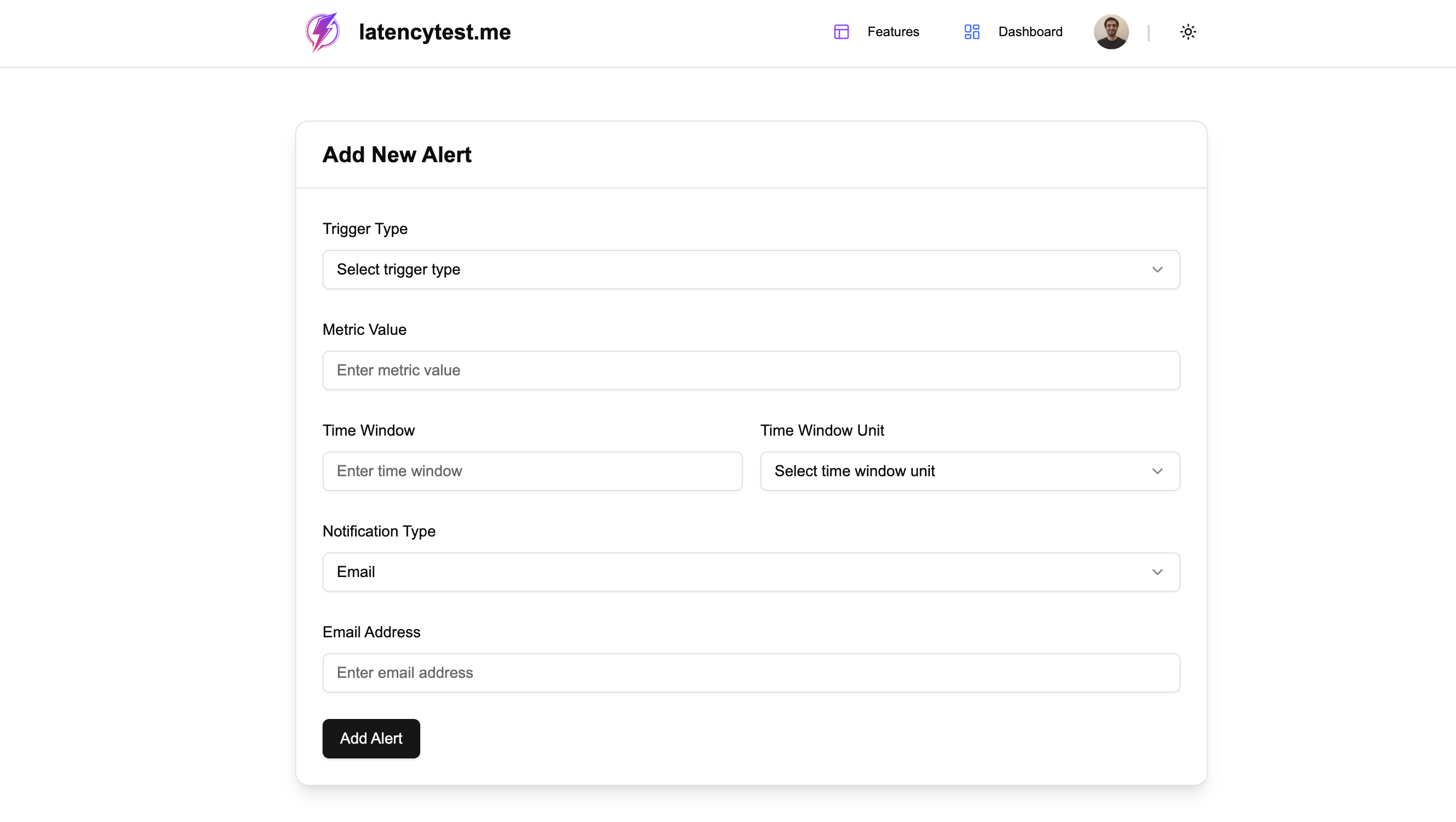 LatencyTest.me Alerts