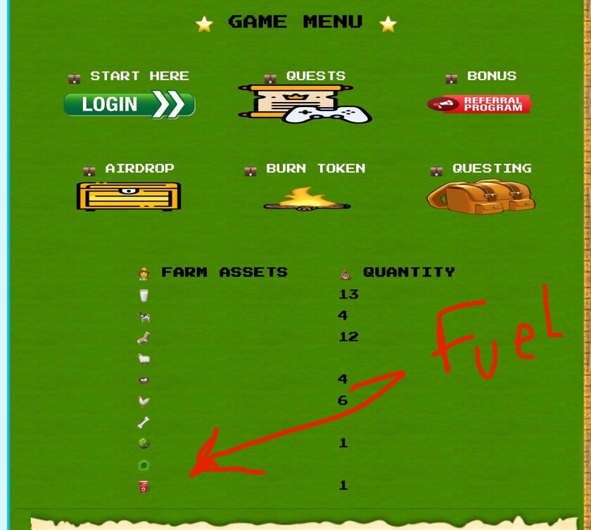 Crappy Farm Landing Page