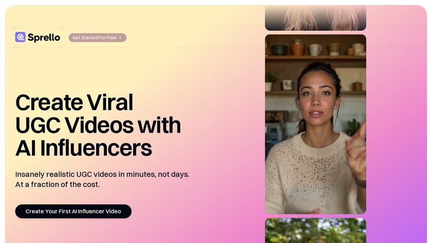 Sprello Landing Page