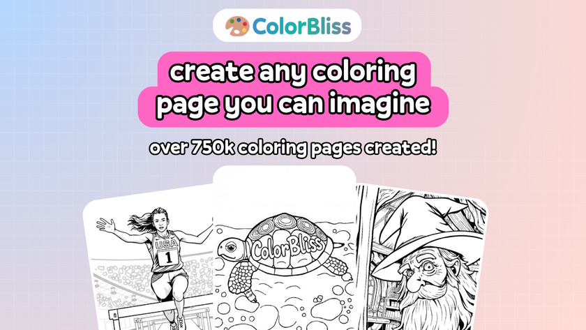 ColorBliss.art Landing Page