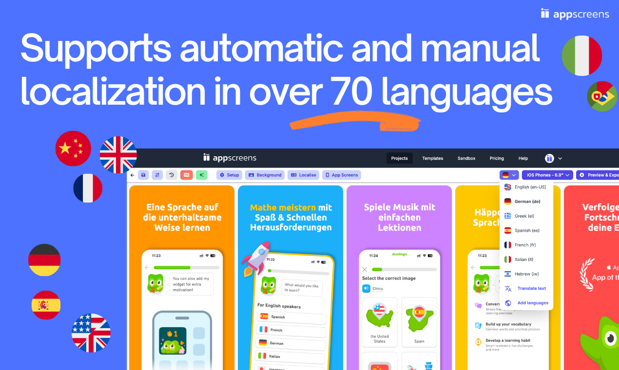 AppScreens AppScreens Localize
