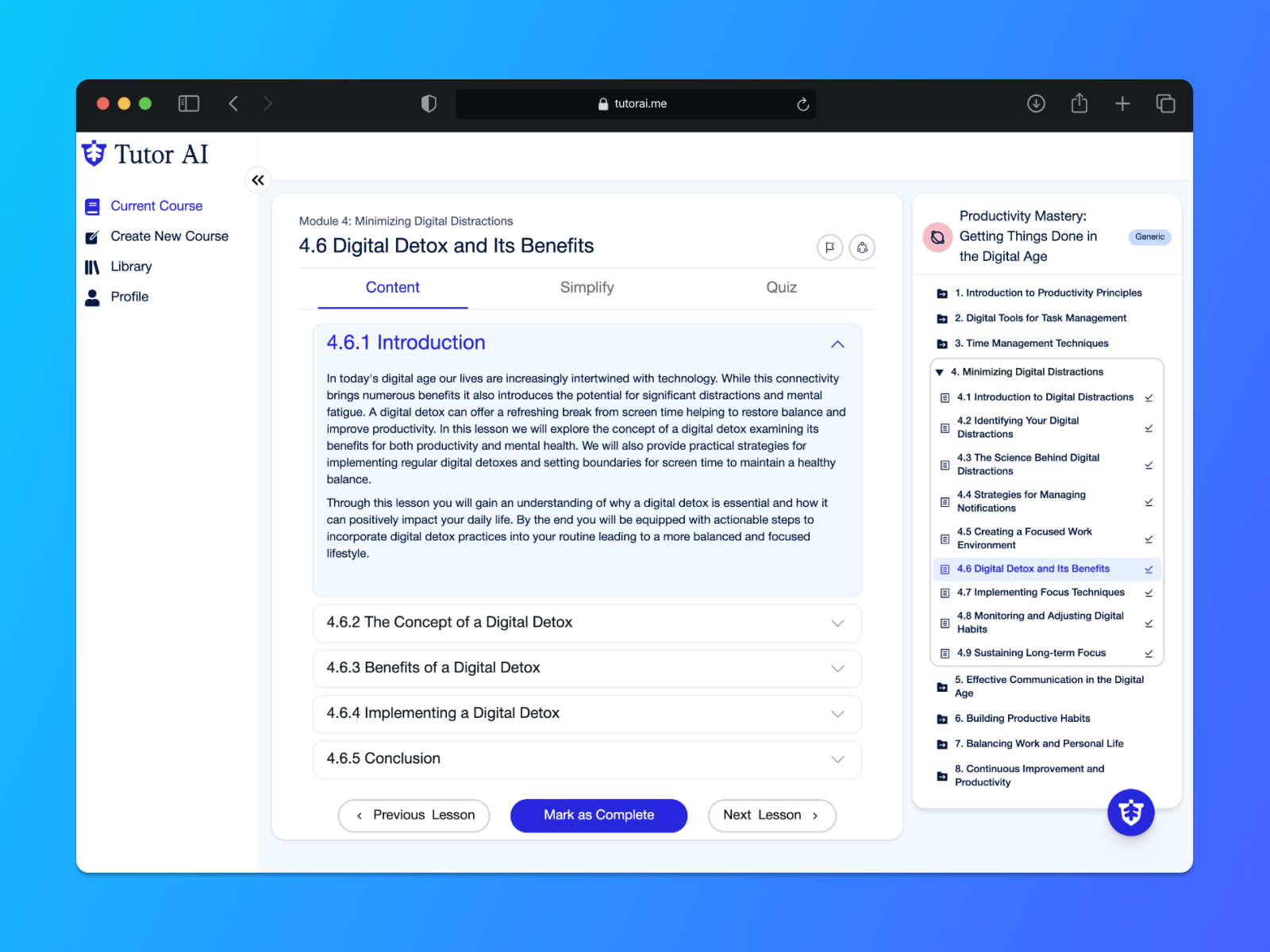 AI-Tutor.ai AI Tutor Demo