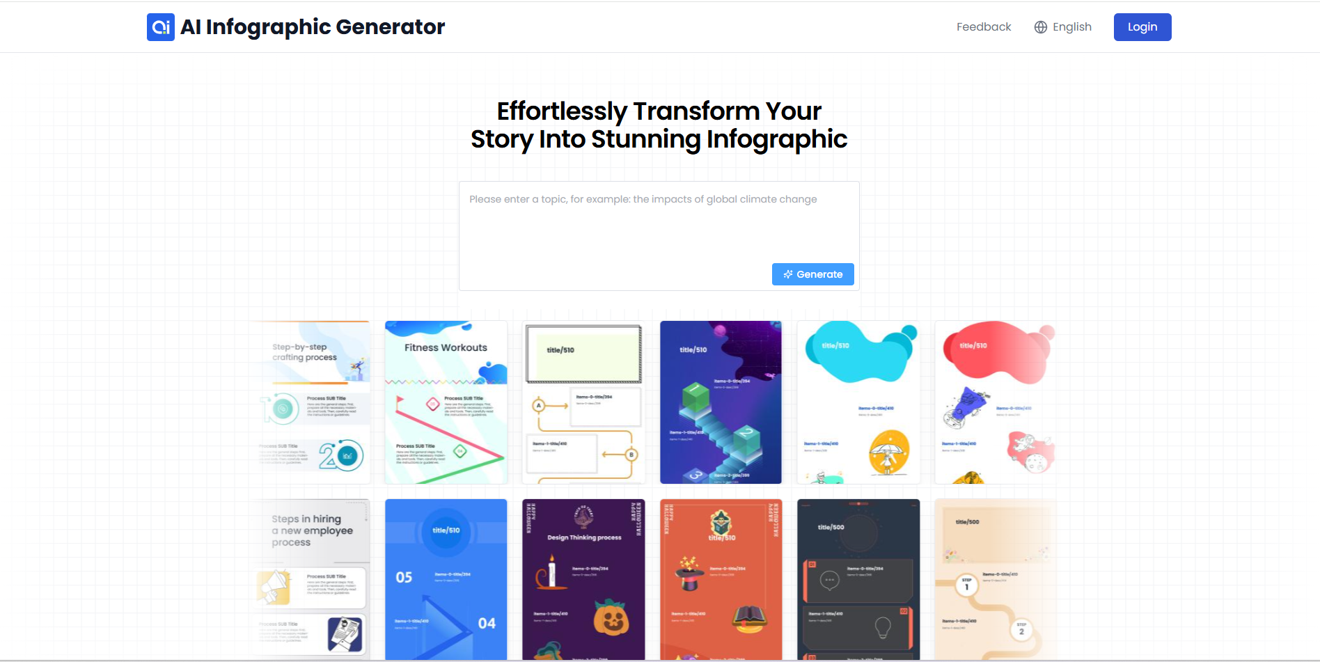 InfographAI.net Create Stunning Infographics with Free AI Maker
