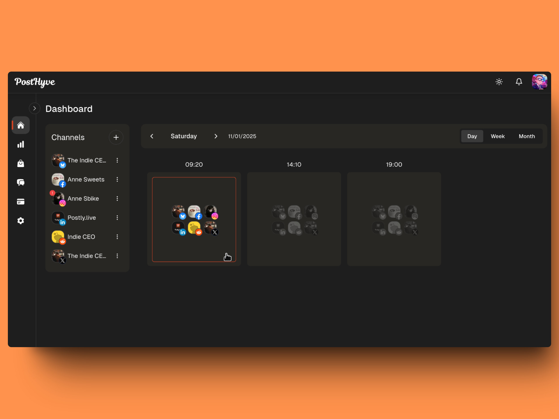 Posthyve Posthyve app screenshot