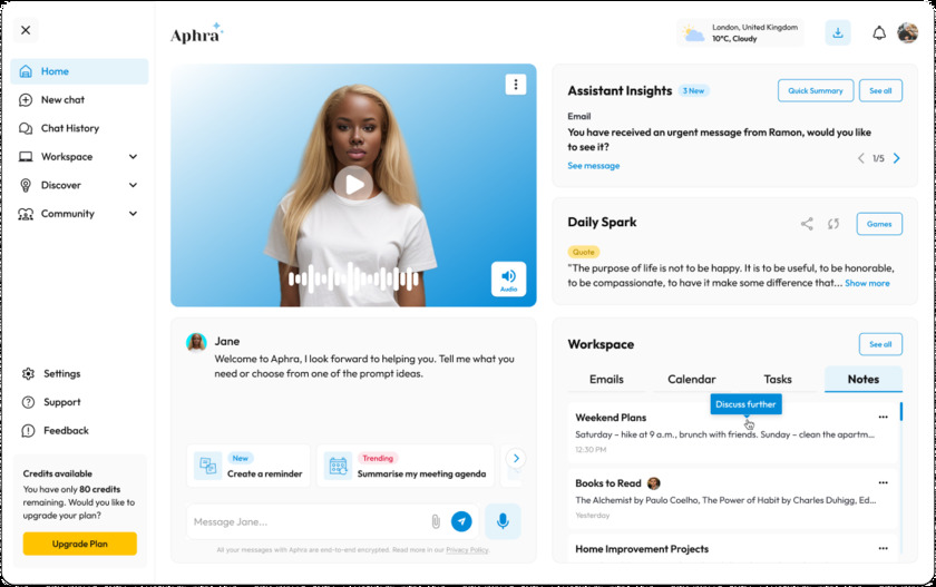 Aphra.me Landing Page Aphra.me Landing Page