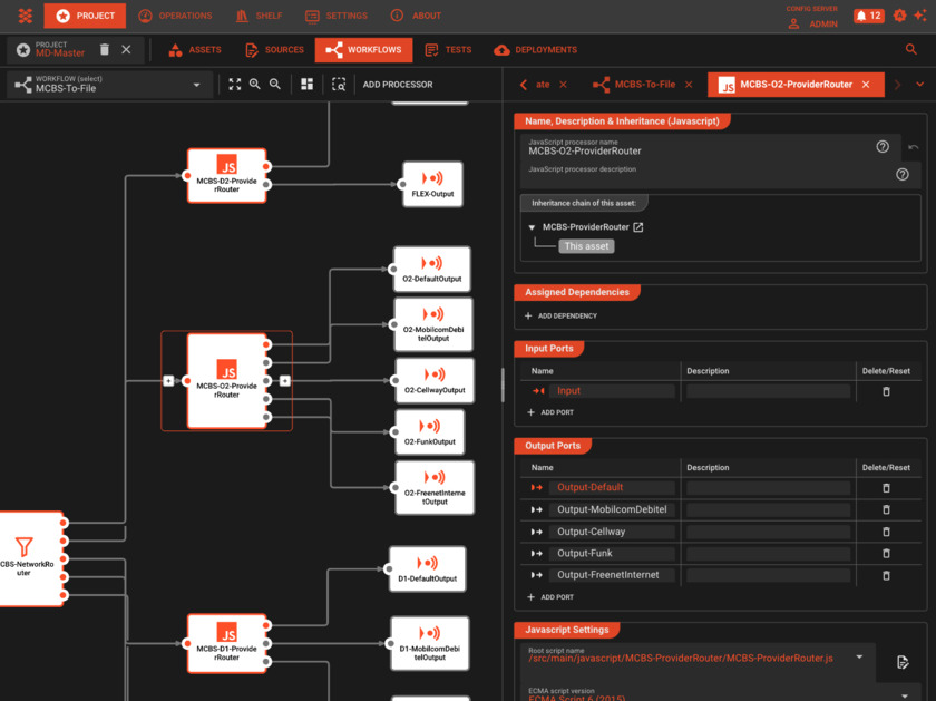 layline.io Landing Page