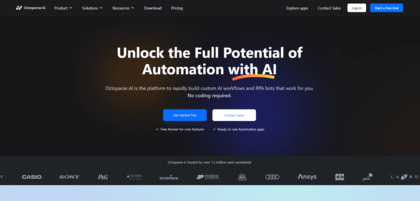 Octoparse AI image