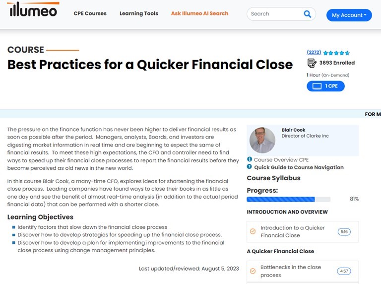 Illumeo Enterprise LMS with Extensive Course Library & CPE
