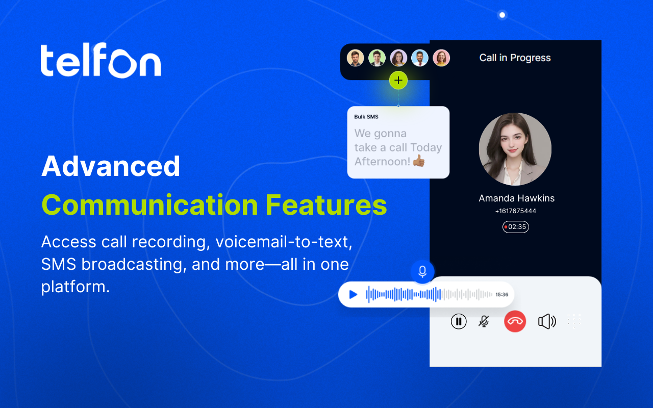 Telfon Multiple Features