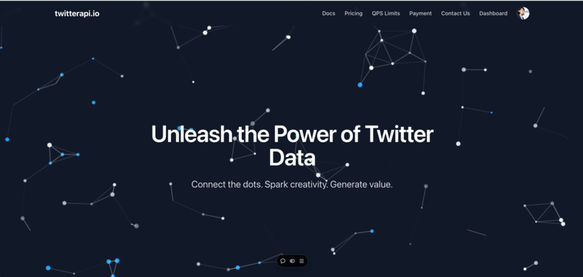 twitterapi.io Landing Page