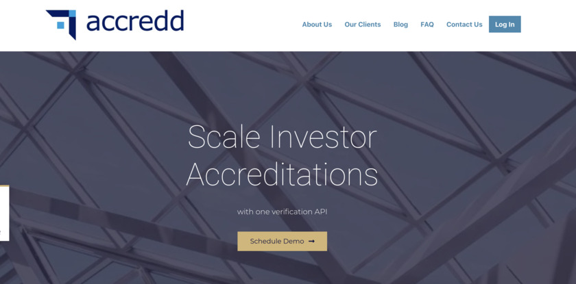 Accredd Landing Page