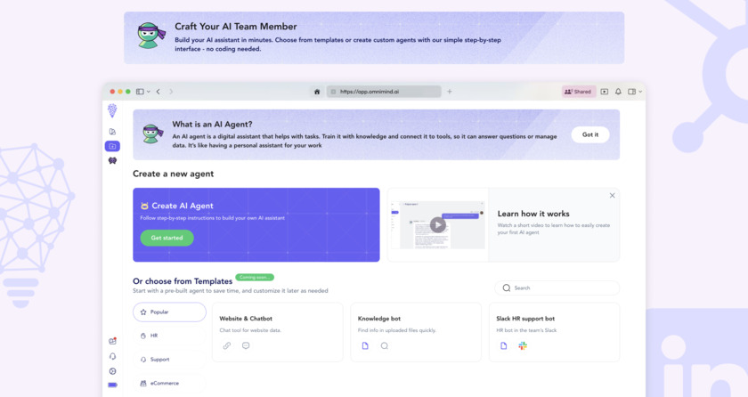 OmniMind.ai Landing Page