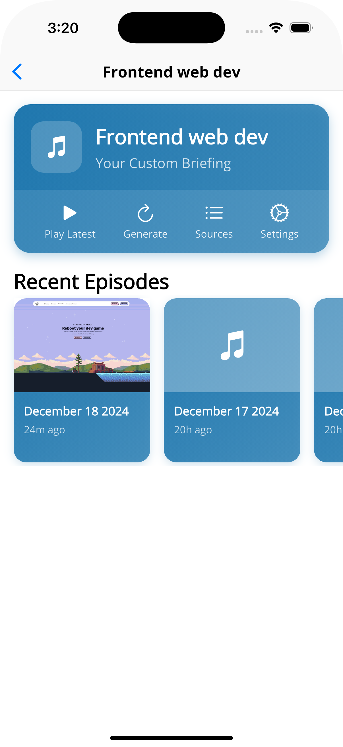 CustomPod.io See all past episodes and share with friends