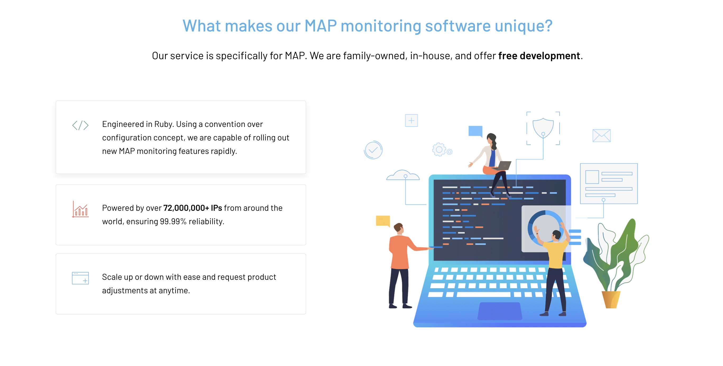 MAP Policy Partners What Makes our MAP Monitoring Software Unique?
