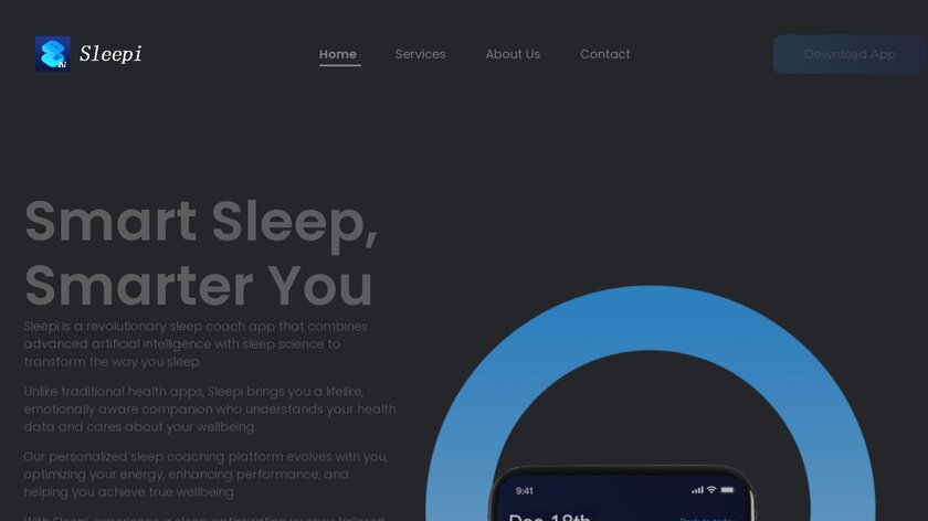Sleepi.ai Landing Page