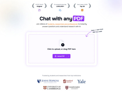 ChatPDF screenshot