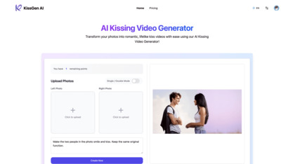 KissGen AI image