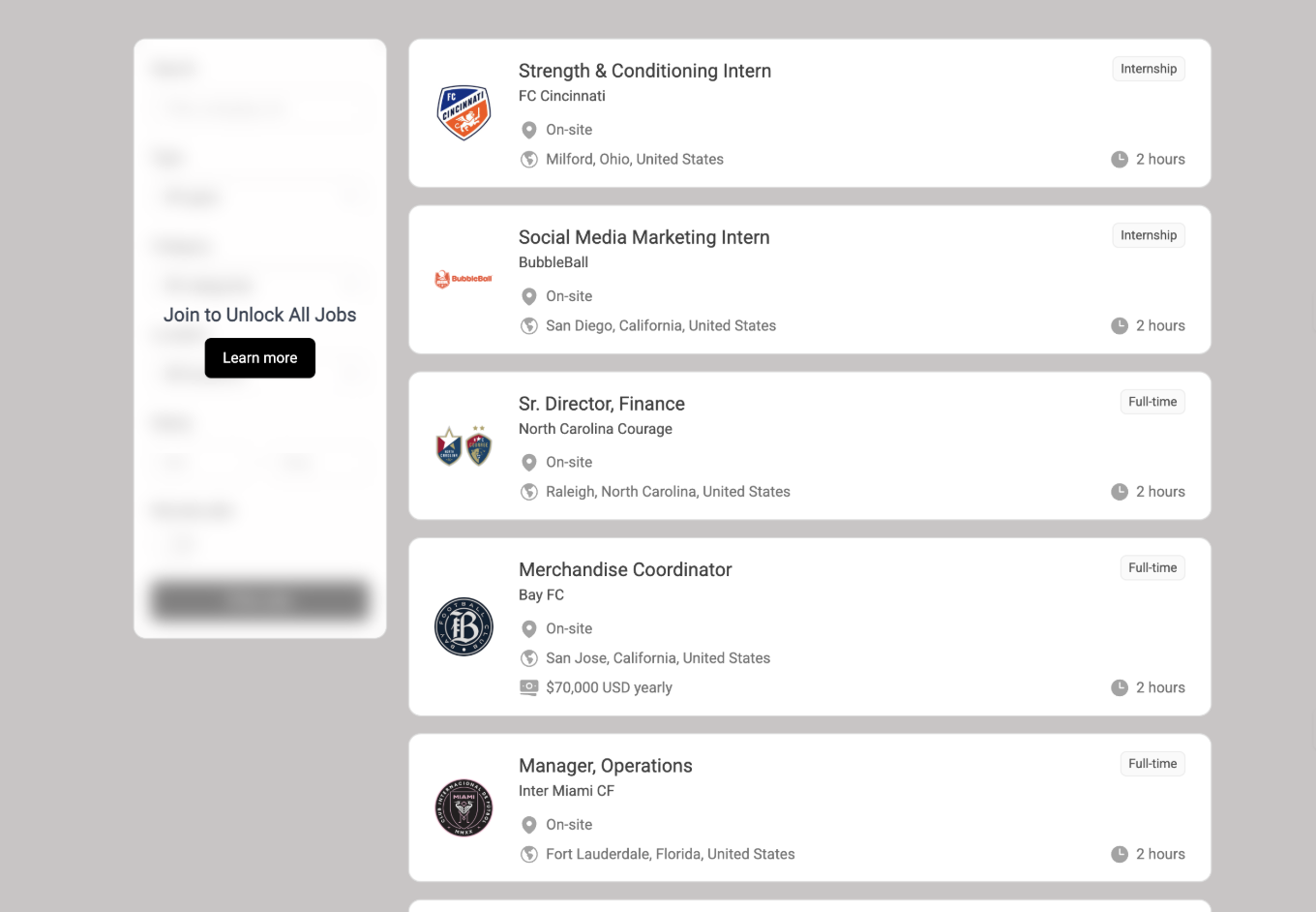 Just Soccer Jobs Soccer Jobs