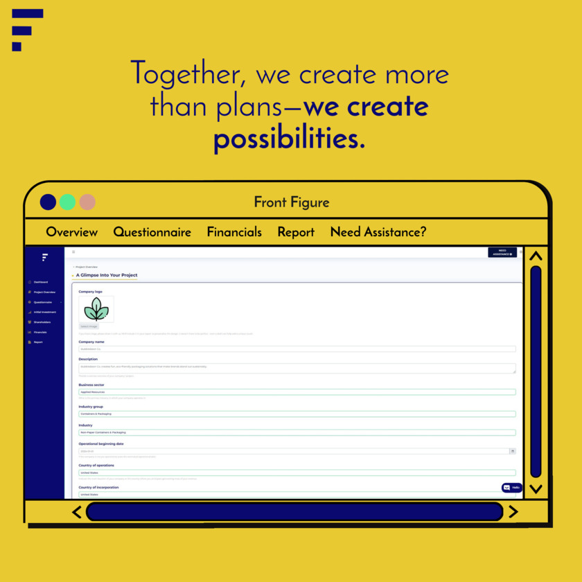 Front Figure Landing Page