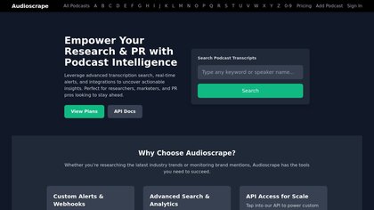 Audioscrape image