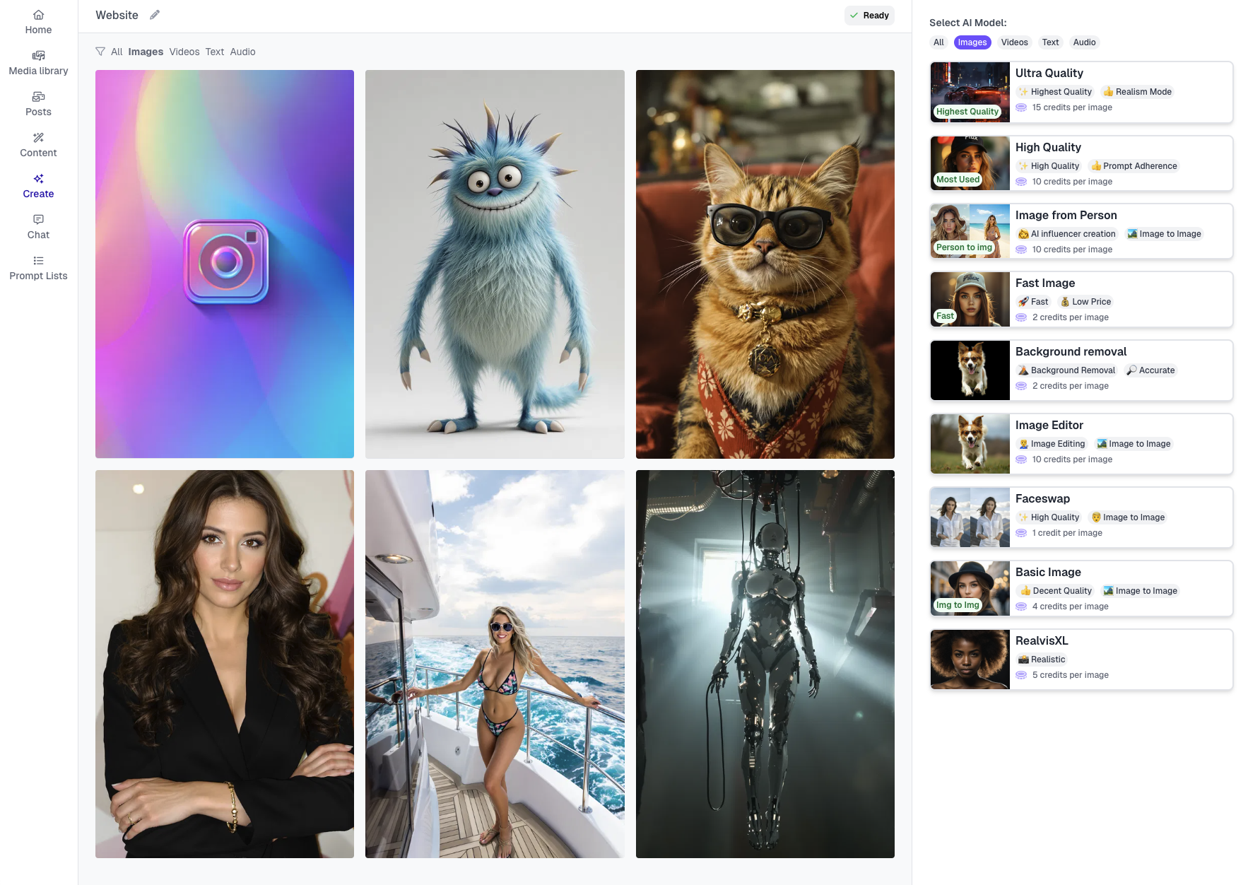 Postcrest Postcrest AI Image tools