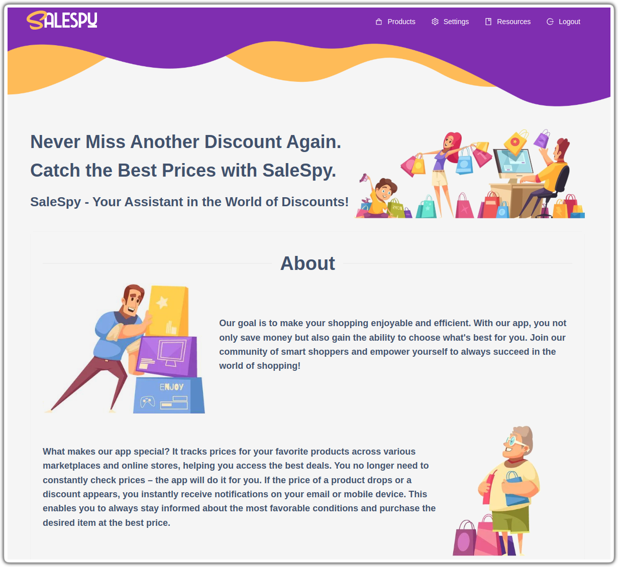 Salespy.app 