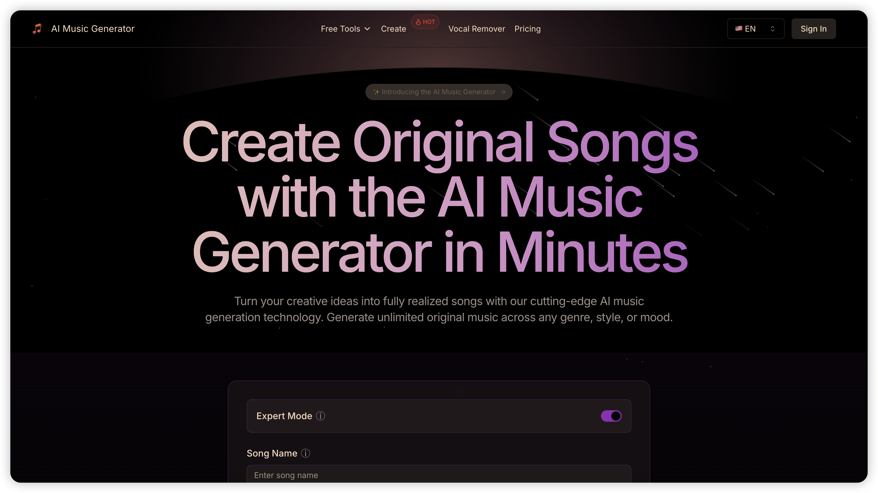 Music Generator AI 