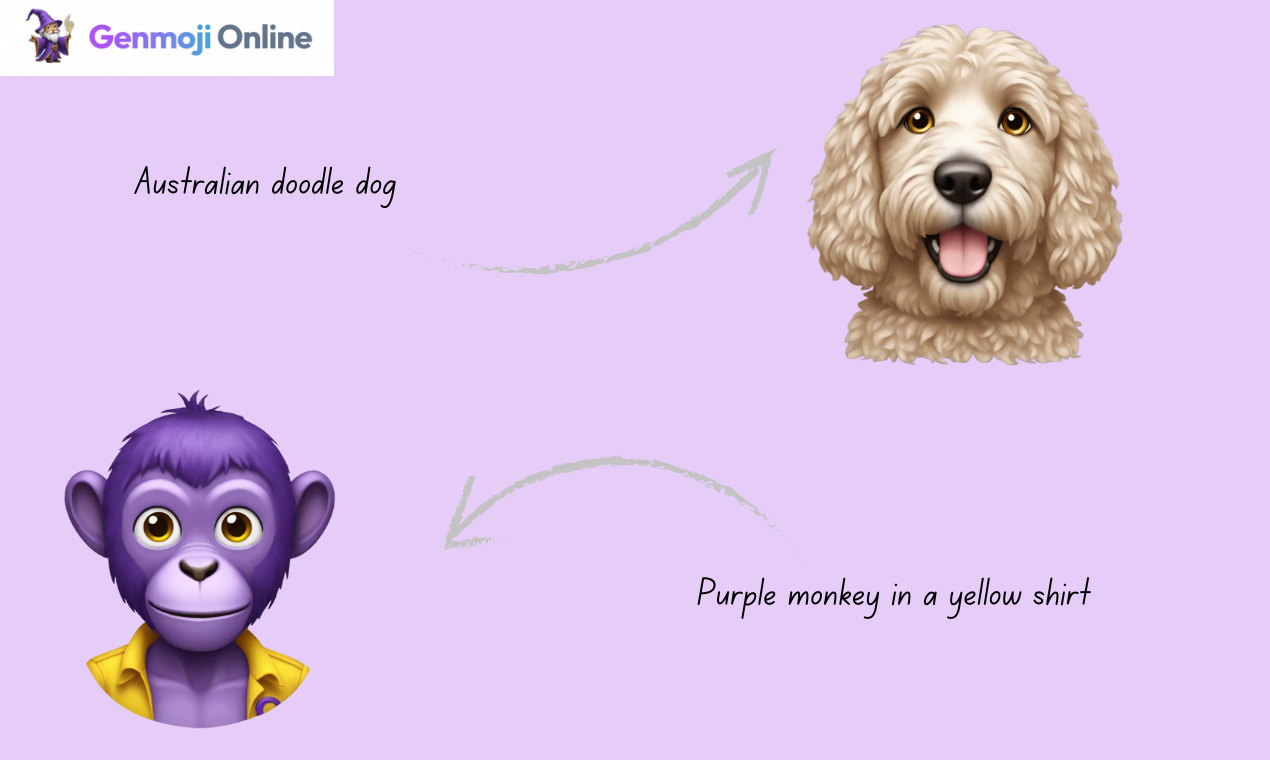 Genmoji Online text to gemoji