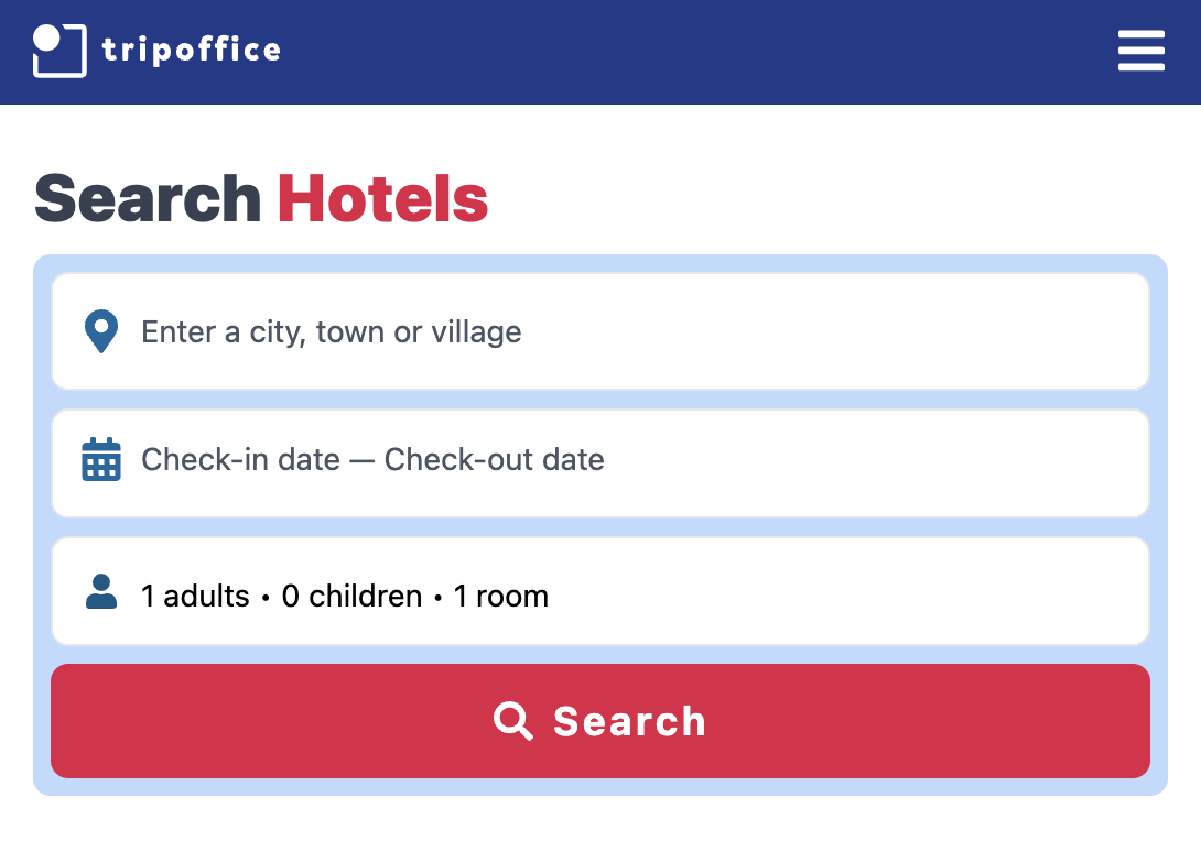 TripOffice.com Search Hotels