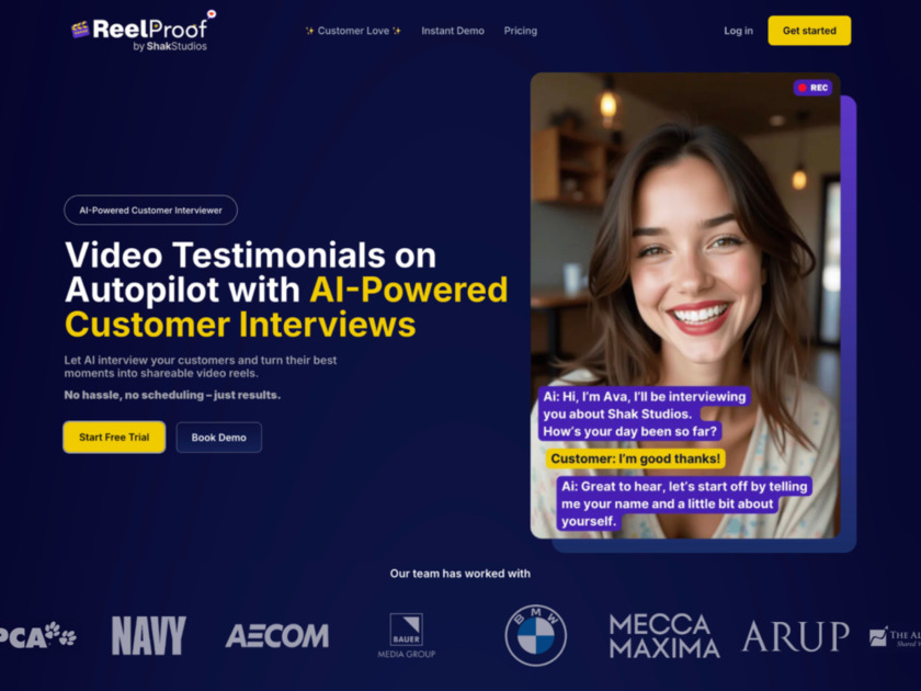 ReelProof.io ReelProof Thumbnail ReelProof.io ReelProof Thumbnail