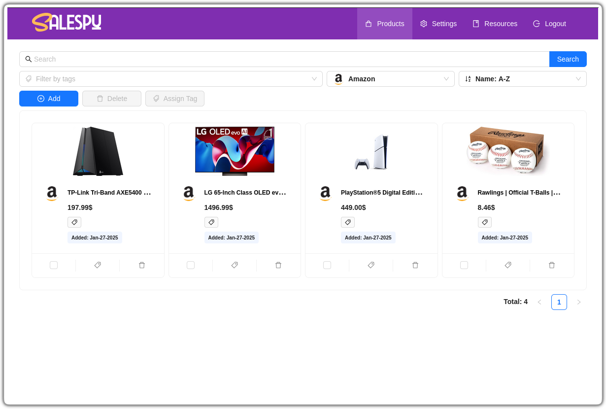 Salespy.app 