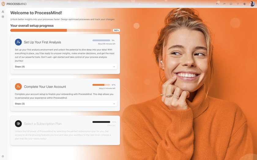 ProcessMind Landing Page