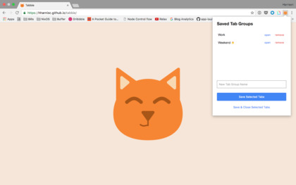 Tabbie screenshot
