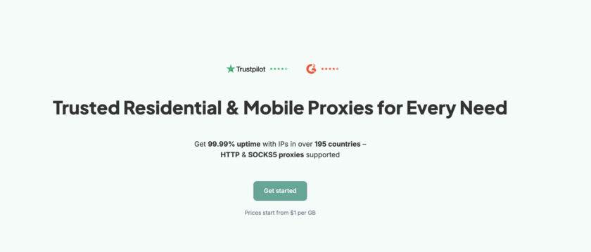 FloppyData Landing Page