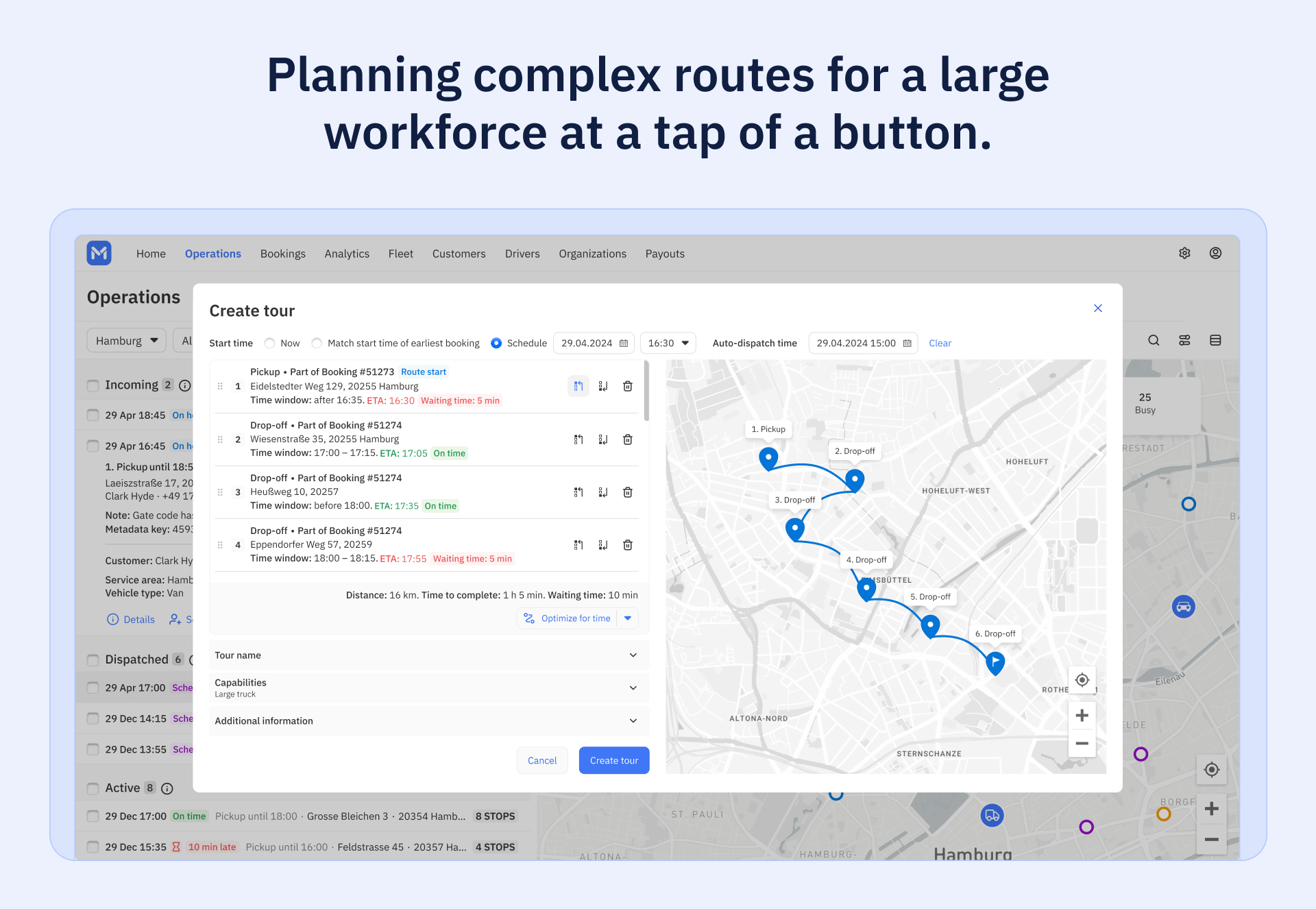 Motion Tools Route Planner
