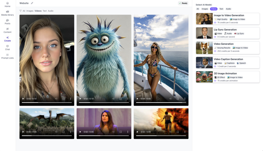 Postcrest Landing Page