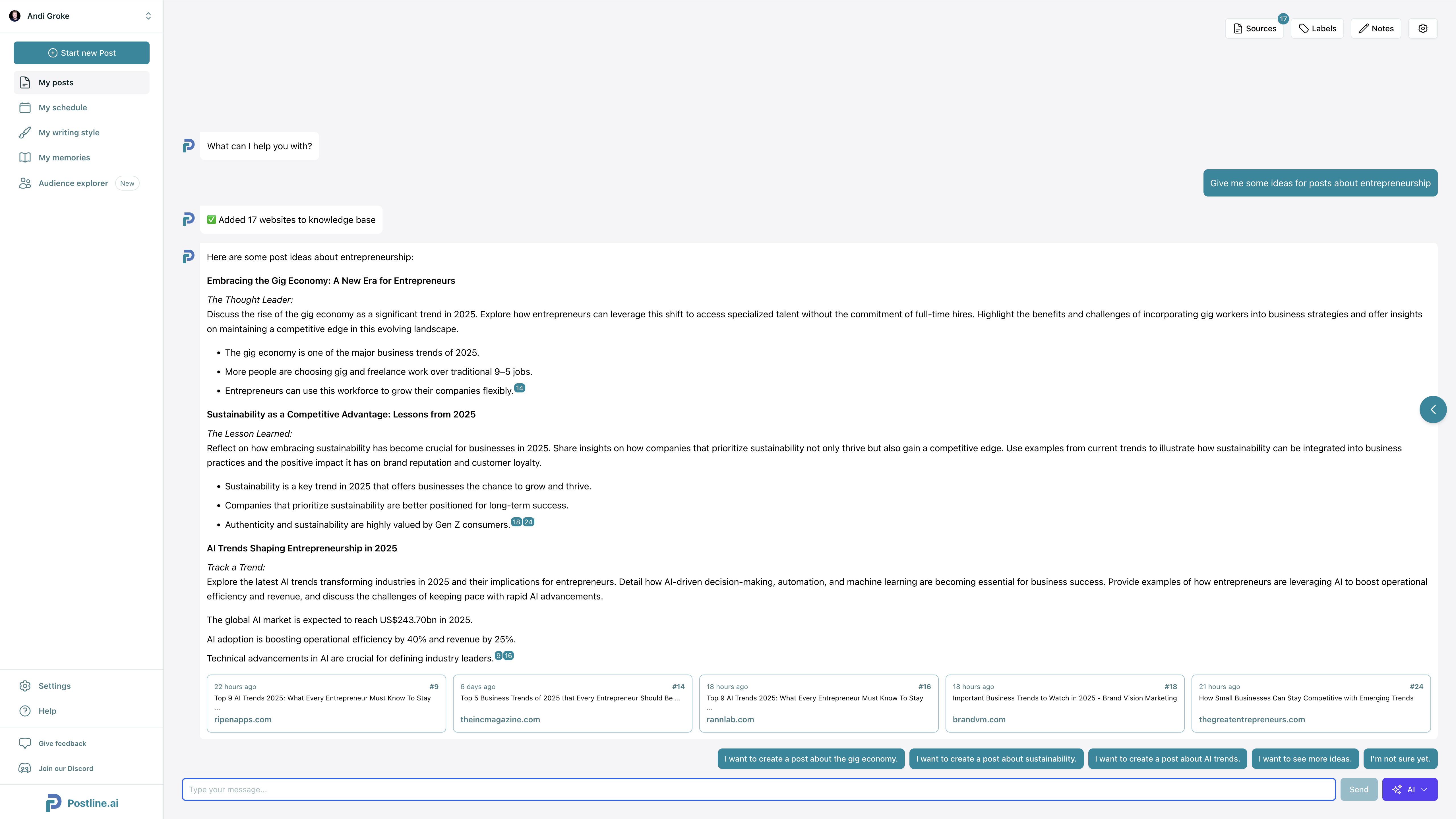 Postline.ai 