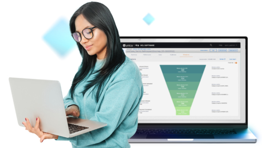 HCL Unica Landing Page