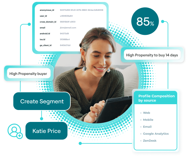 HCL CDP Identity Resolution Helps You Create a Unified Profile: The HCL Customer Data Platform (CDP) analyzes and resolves data from multiple touchpoints and creates unified customer profiles, providing a 360° customer view in real-time. Hyperpersonalize every journey and create tailored experiences at scale.