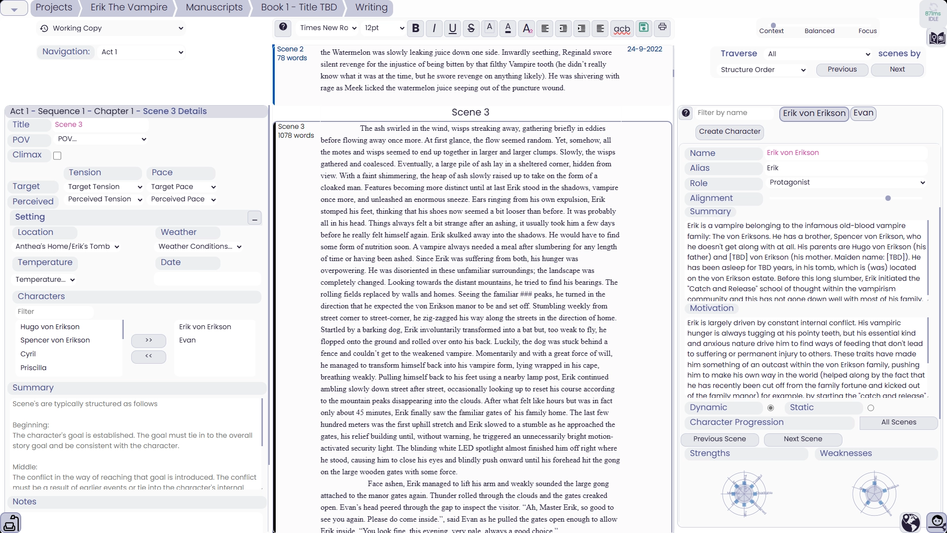 Novel Goggles Write with Context