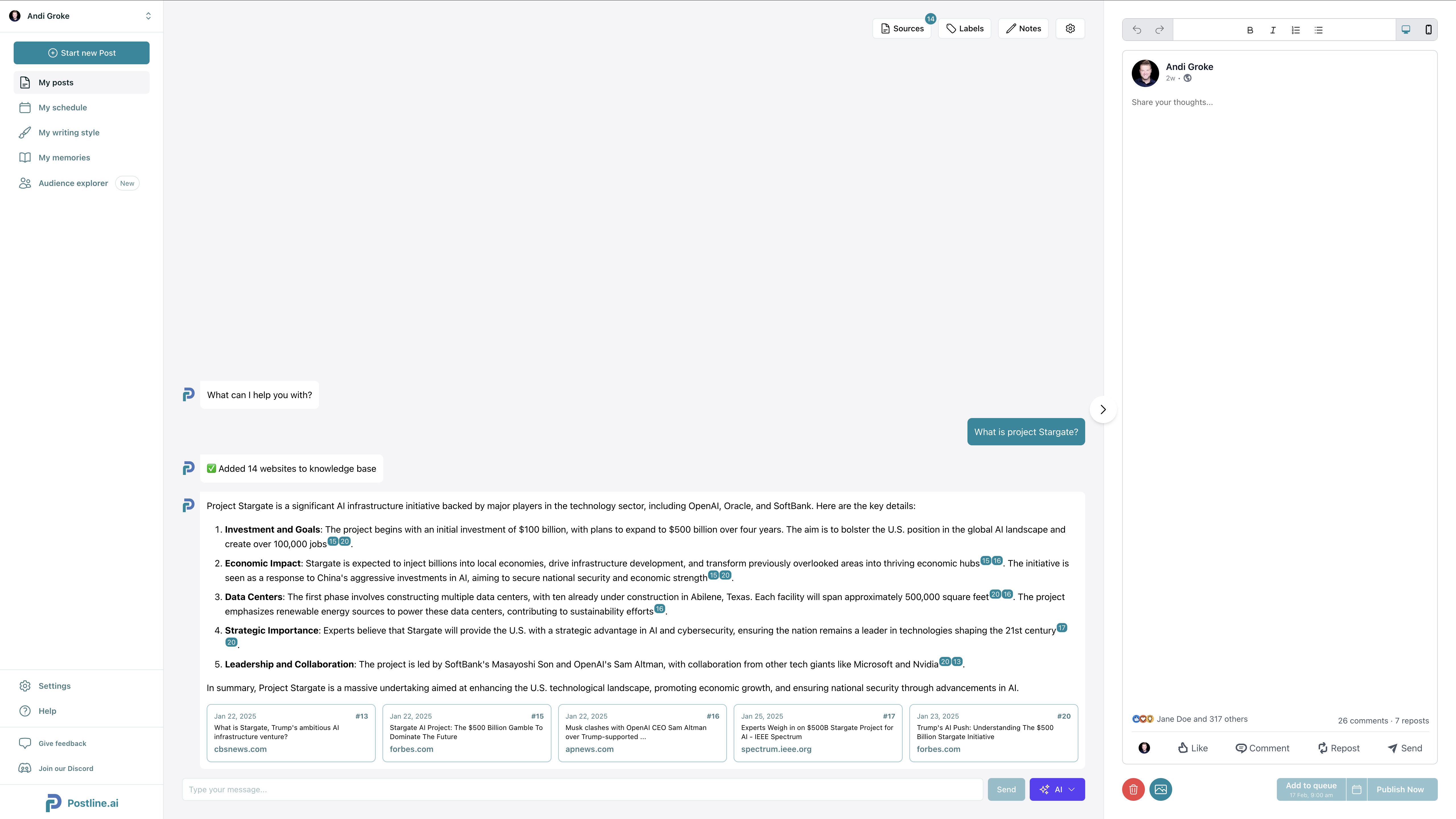 Postline.ai 
