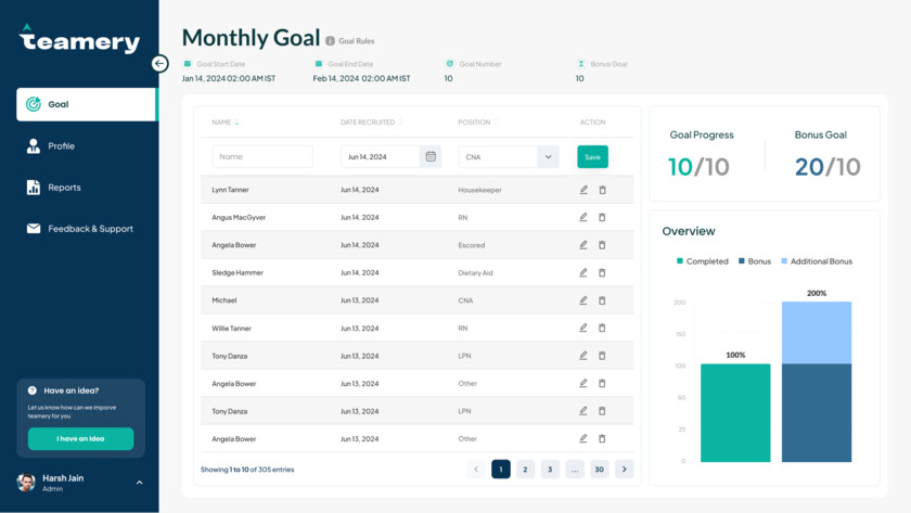 Teamery Landing Page