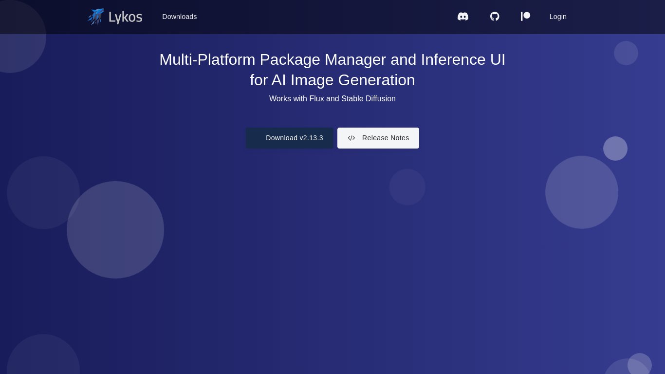 stability matrix Landing page