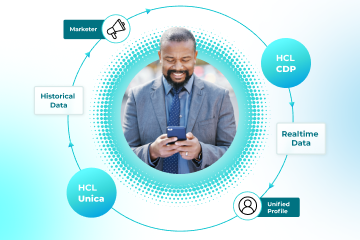 HCL CDP   Deep Synergy with HCL Unica: HCL Unica capabilities let you easily transfer data to and from the HCL Customer Data Platform. Marketers retain control over the data flow to and from the HCL CDP, alleviating the burden on IT and addressing data privacy concerns.  The HCL CDP lets you extend the customer profile information with contact and response history from HCL Unica.