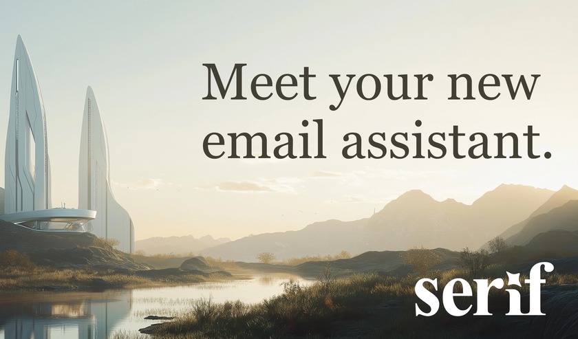Serif AI Landing Page