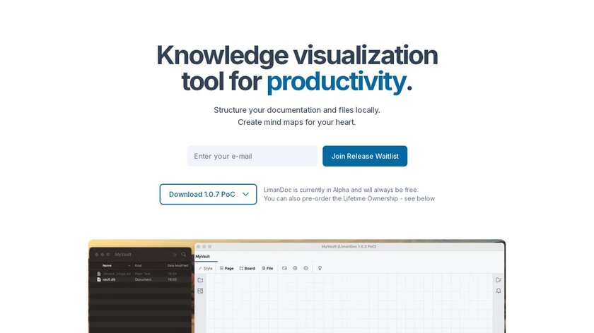 LimanDoc Landing Page