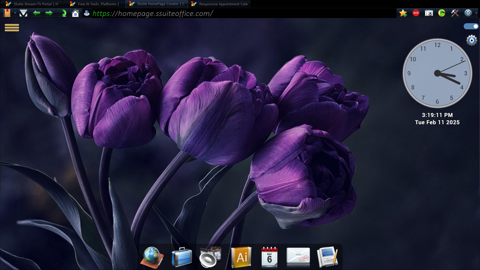SSuite NetSurfer Prometheus MainScreen Dark Mode