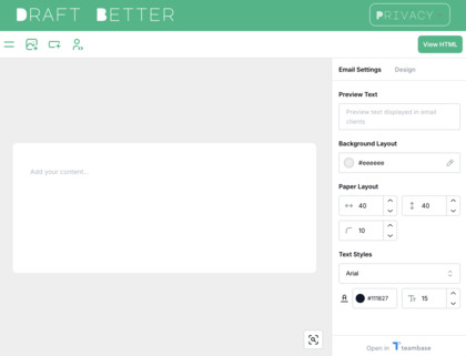 Draft Better Email image