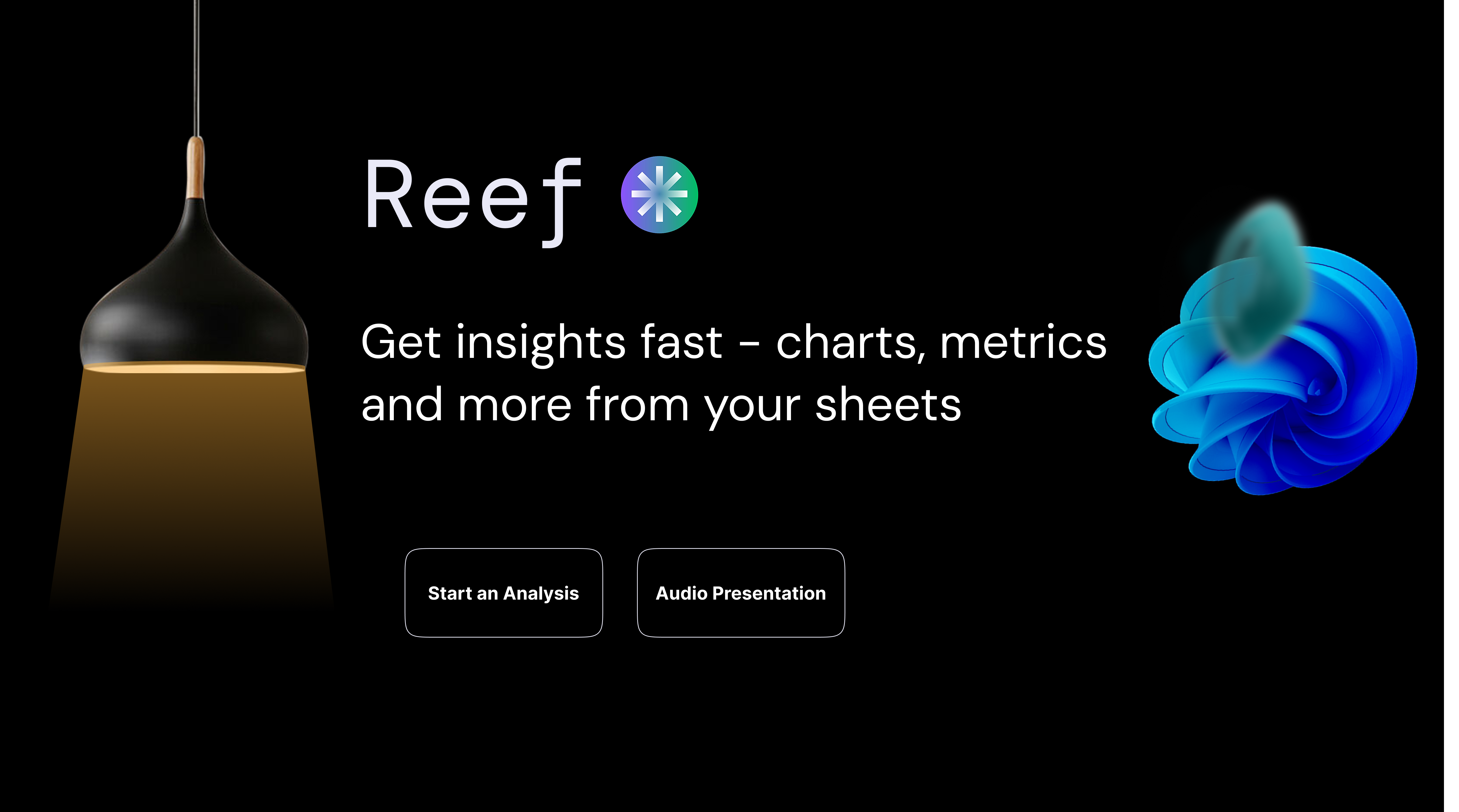 Reef.lat Reef - Your spreadsheet sidekick